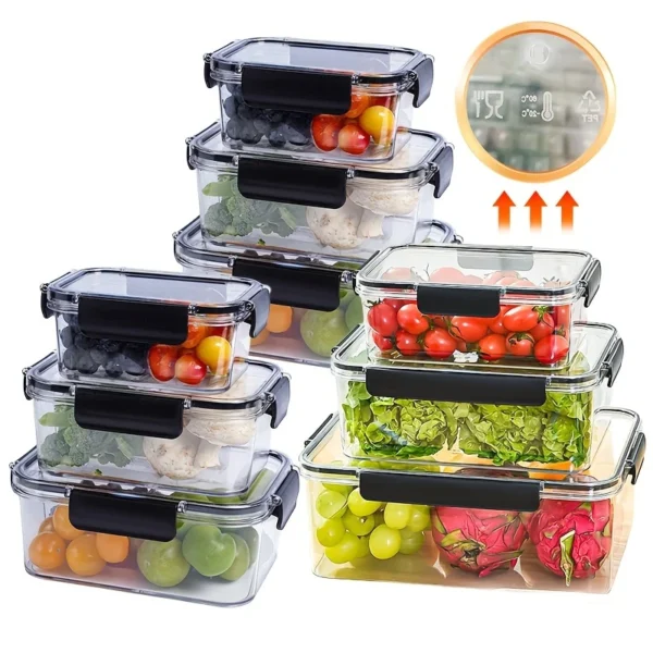 6pcs Airtight Food Storage Containers