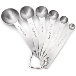 18/8 Stainless Steel Measuring Spoon Set