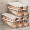 12-14 Eggs Automatic Double-Layer Sliding Egg Storage Container