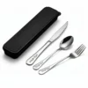Customized Stainless Steel Travel Cutlery Set