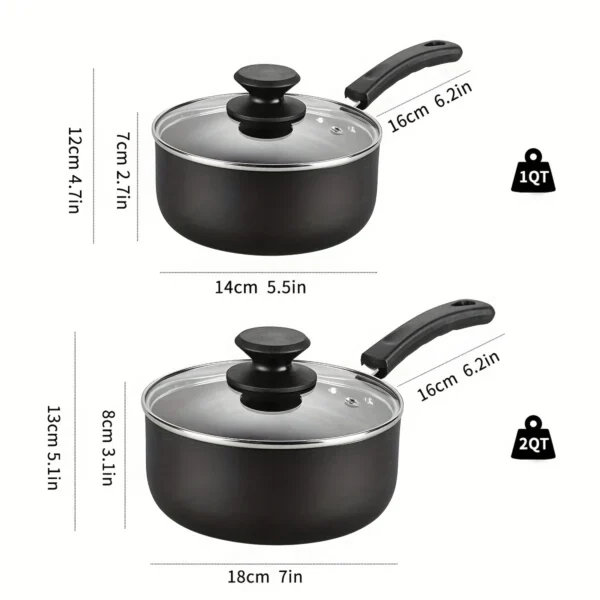 Nonstick Sauce Pan Set
