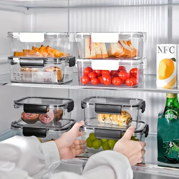 6pcs Airtight Food Storage Containers