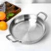 Professional Grade Stainless Steel Frying Pan