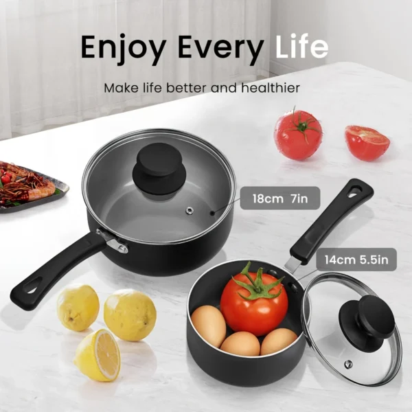 Nonstick Sauce Pan Set