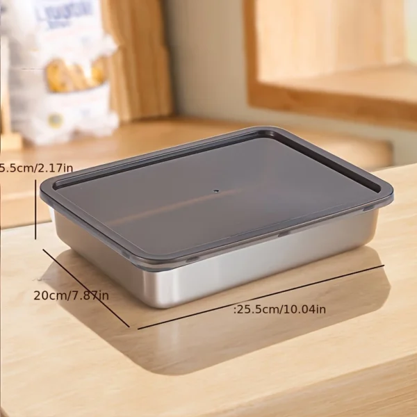 Durable Stainless Steel Food Storage Containers Set