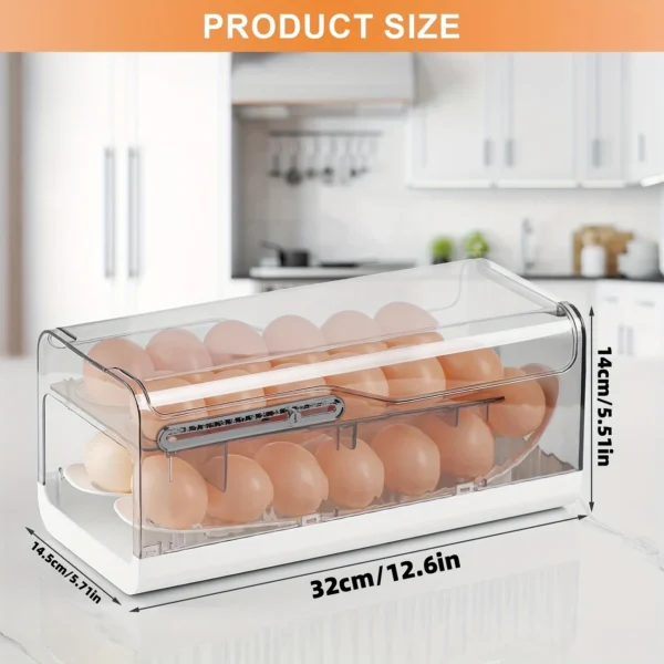 30-Count Rolling Egg Holder