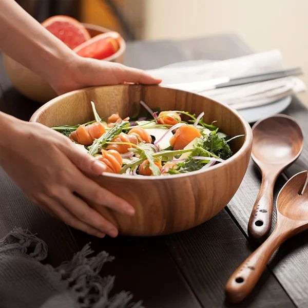 Wholesale Spring Stainless Steel Salad Bowl