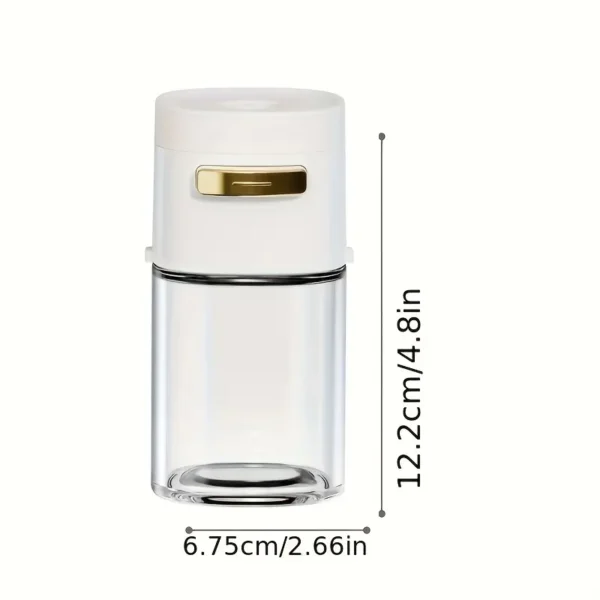 3pcs Measuring Salt and Pepper Shaker Set