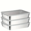 Durable Stainless Steel Food Storage Containers Set