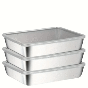 Durable Stainless Steel Food Storage Containers Set